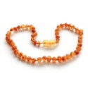 Raw Baroque Amber Teething necklace BR23