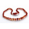 Baroque Amber Teething necklace