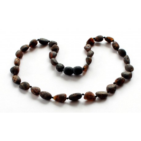 Raw Amber Teething necklace