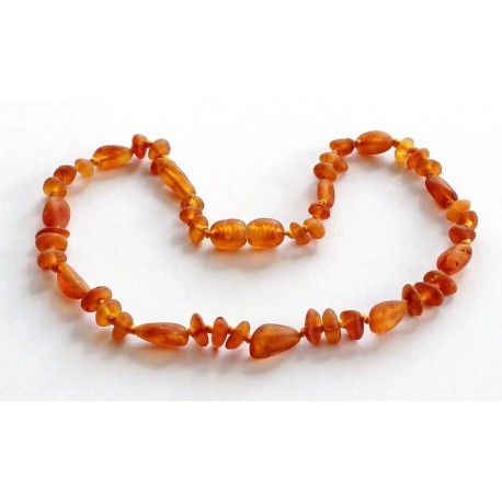 Amber Raw Teething necklace