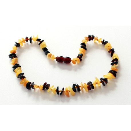Chip Amber Teething necklace