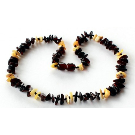  Chips Amber Teething necklaces