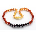  Baroque Raw Amber Necklace