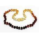 Baroque Amber Teething Necklace B157
