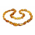 Amber necklace H40