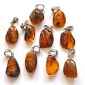 Amber Pendants (10 pc.)