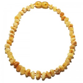 Amber teething necklace 