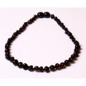 Baroque Amber Teething necklace BJ14