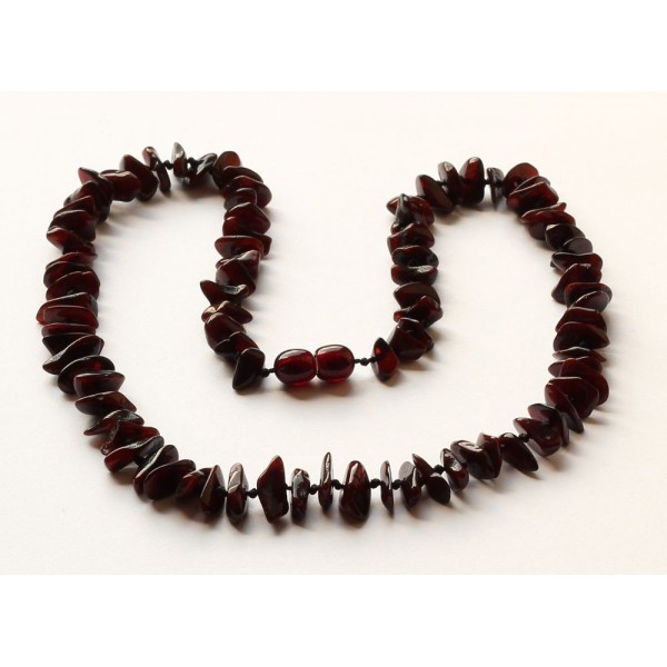 Order Dark Cherry Amber Necklace for Adults Online | Amb ...