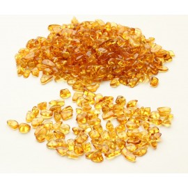 10-14 mm Drilled Amber Beads DR12